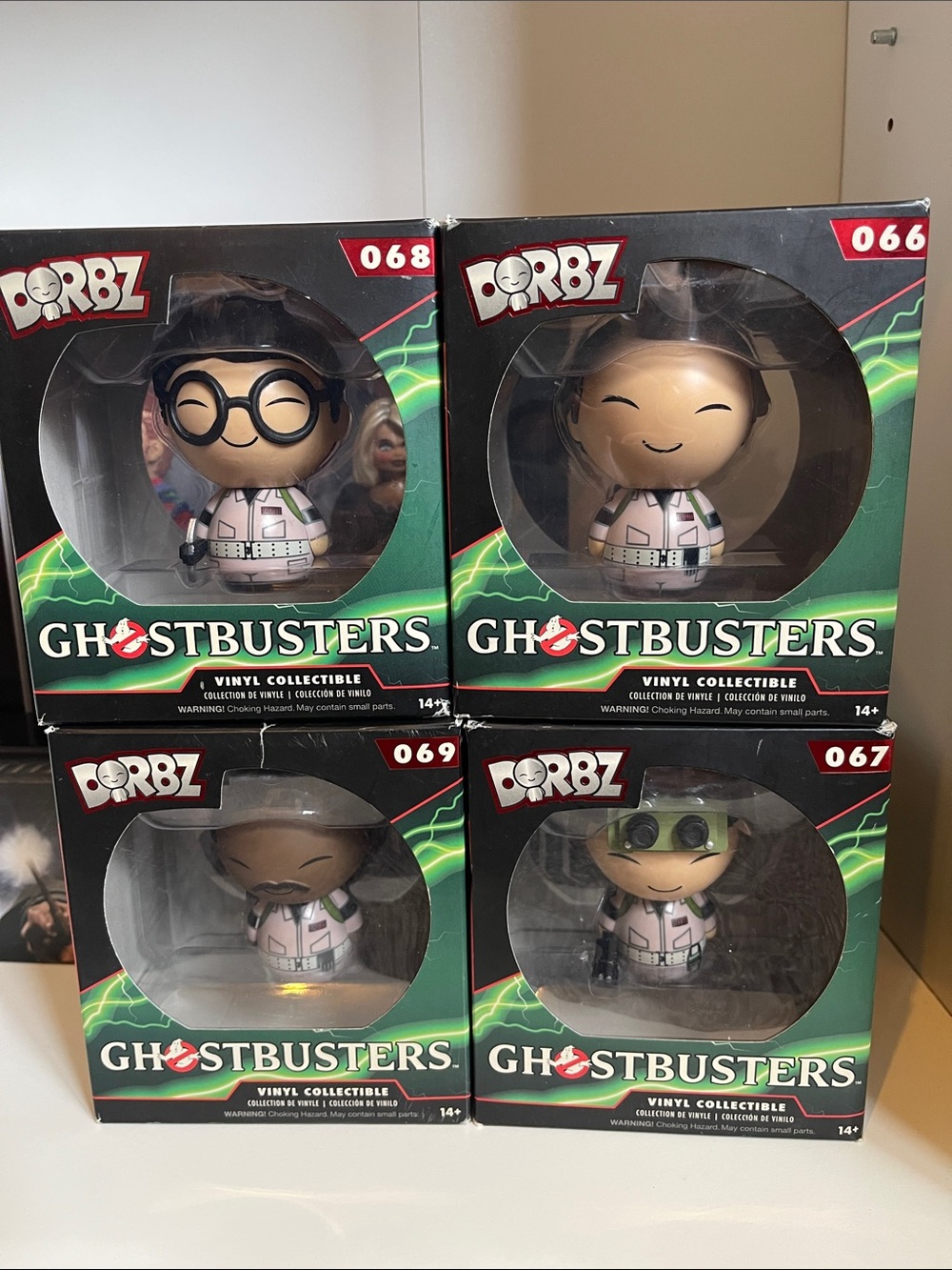 Ghostbusters Vinyl Collectible Figure - Green/Black Ghostbusters Outfit